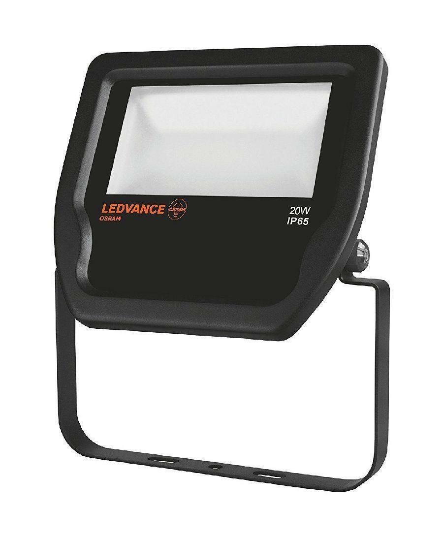 ledvance ledvance floodlight proiettore led ip65, integrata, 20 watts,  flood20840b
