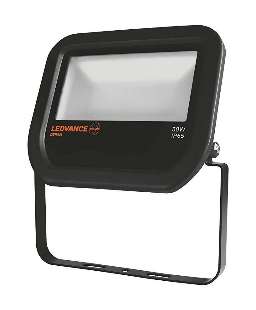 ledvance ledvance proiettore led floodlight led 50w/4000k black ip65 illuminazione parete pavimento flood50840b