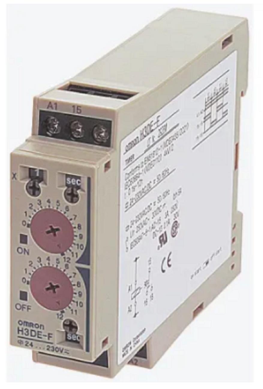 omron omron timer- h3defacdc24230byokx componenti di controllo cn h3de