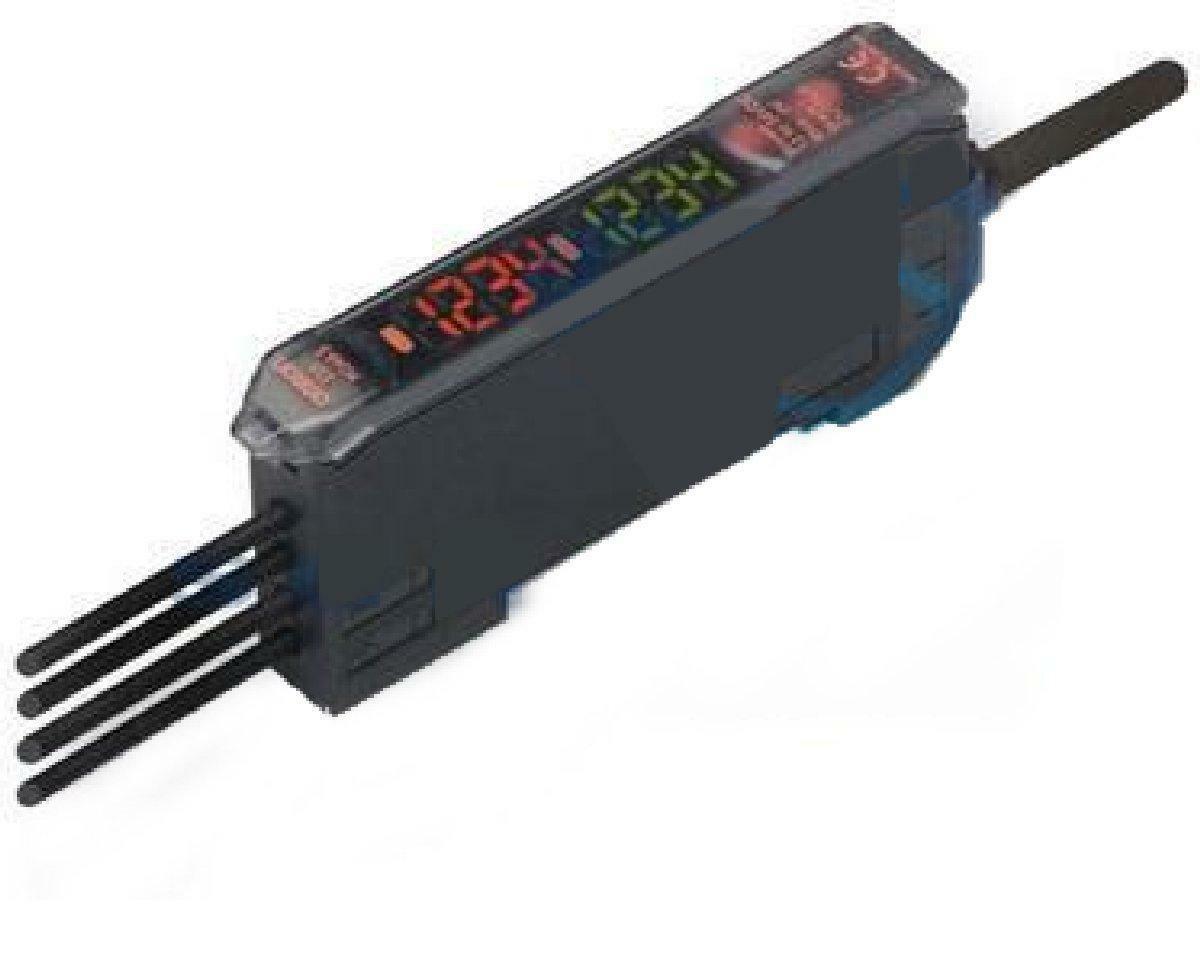 omron omron sensore- amplificatore per fibra ottica 2 display dig. 2m e3xhd412m