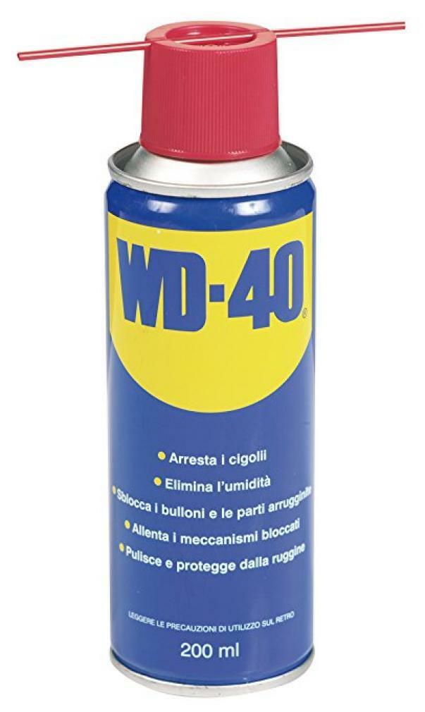 varie elettroniche varie elettroniche wd-40 lubrificante spray multifunzione 200ml anticorrosivo e sbloccante w020585410