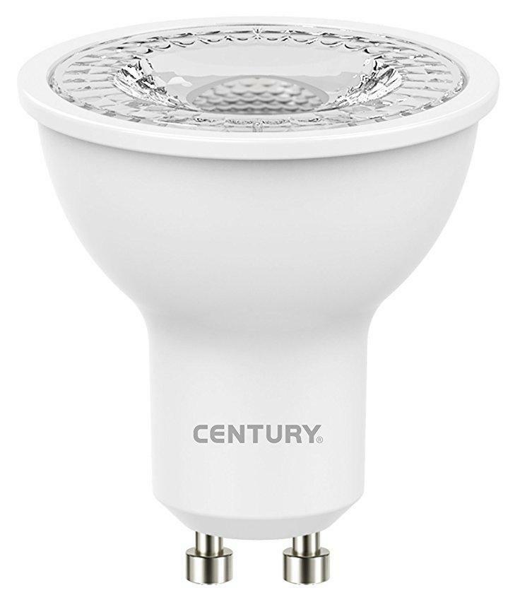 century century lampada spot led lexar 5w gu10 3000k 38° lx38-061030
