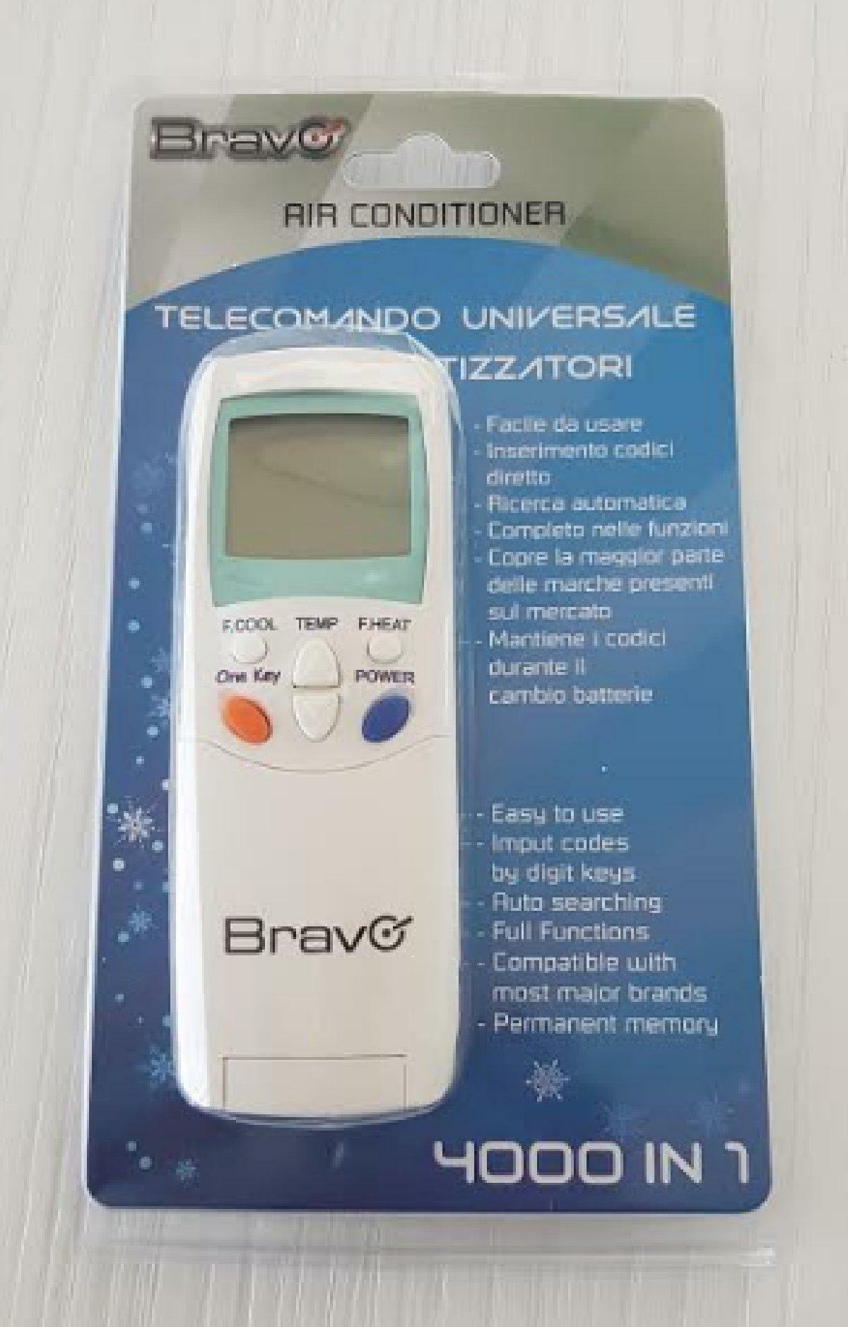 Telecomando universale per condizionatori Easy Bravo - TELECOMANDI