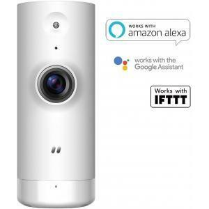 Videocamera mini hd wifi assintant/alexa indoor