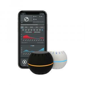 Sensore smart h&t wifi sensor humidity/temperature black atshellyhtbk