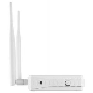 Access point wi-fi 4 802.11n 2.4ghz no poe due antenne esterne da 5 db, bianco dap-2020