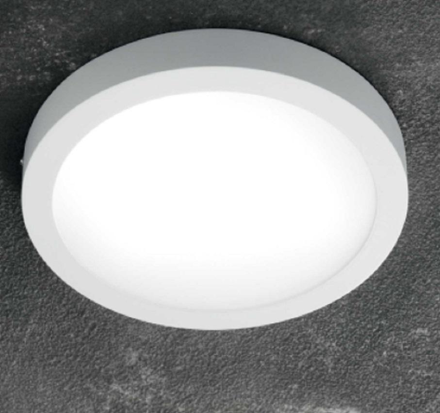 ideal lux ideal lux lampada da soffitto mod. universal 18w round bianco 138602