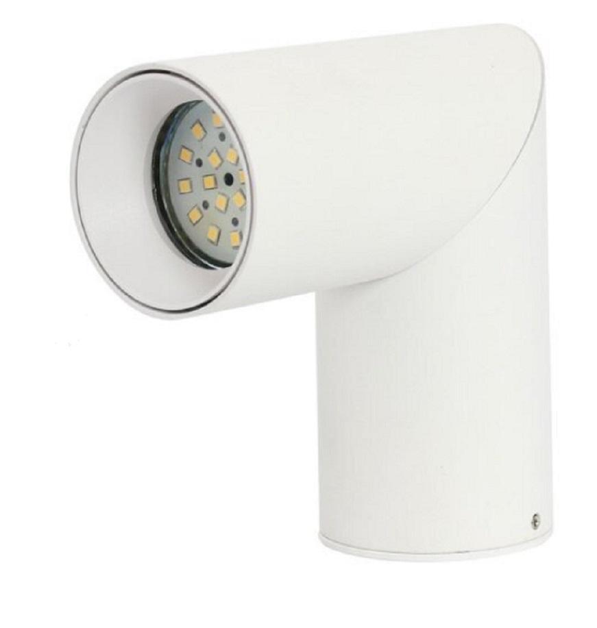 optonica led optonica led spotlight fixture aluminium adjustable white gu10-2027