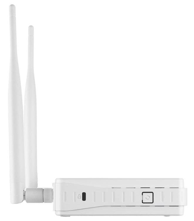 d-link d-link access point wi-fi 4 802.11n 2.4ghz no poe due antenne esterne da 5 db, bianco dap-2020