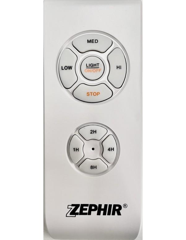 zephir zephir ventilatore da soffitto 120cm con luce led 346 e con telecomando zfl45b