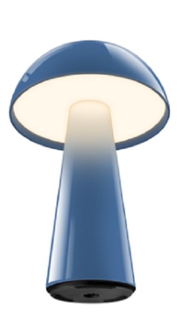 century centry  lampada da tavolo coco ricaricabile base pg blu avio 1.50w coblug-152527