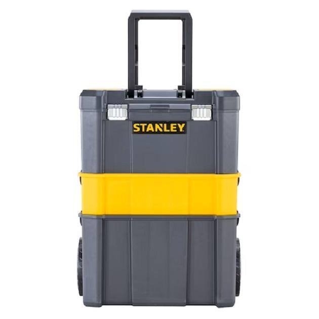 stanley stanley carrello 3 in 1 essential con cestello centrale removibile stst1-80151