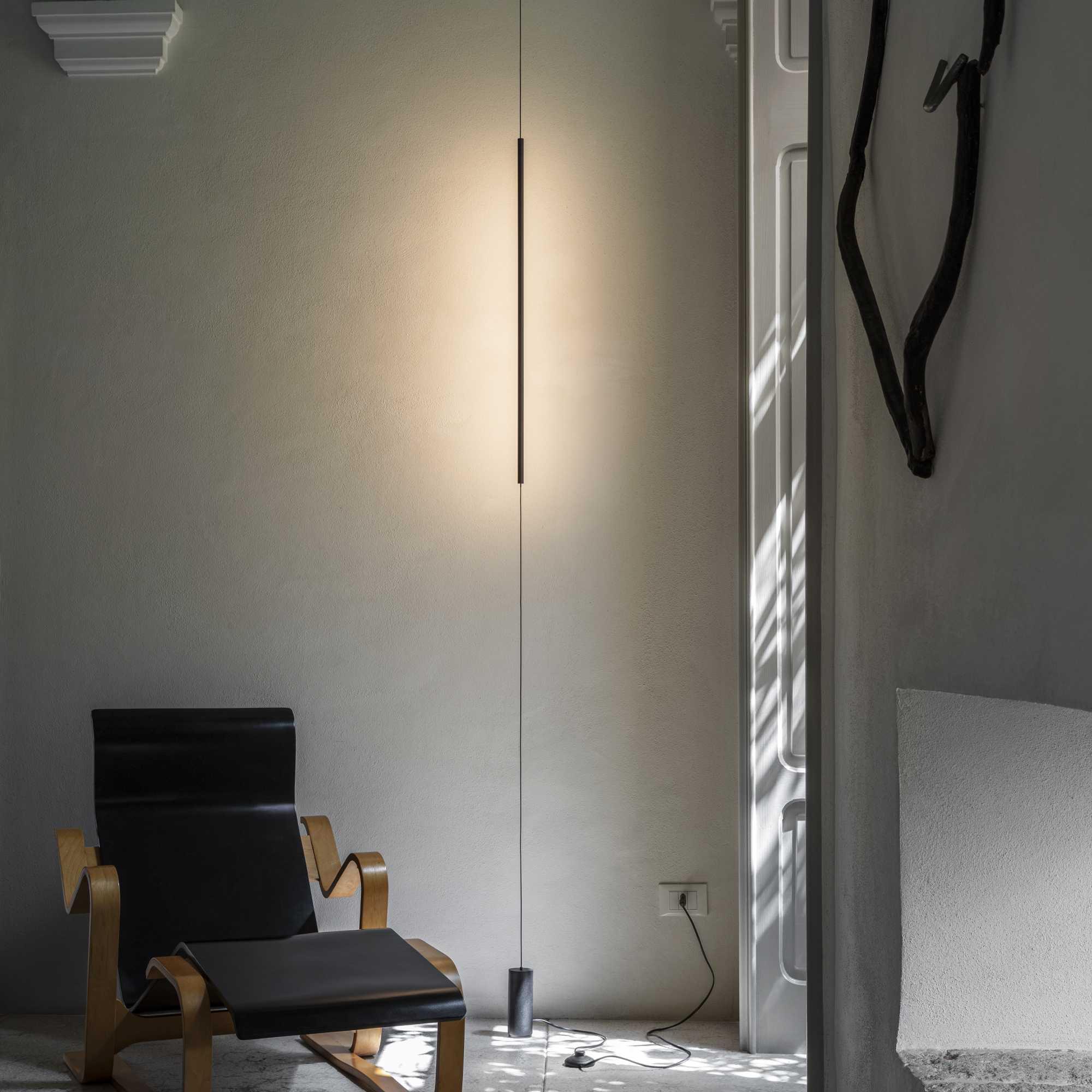 ideal lux ideal lux lampada da parete mod. filo ap nero 301068