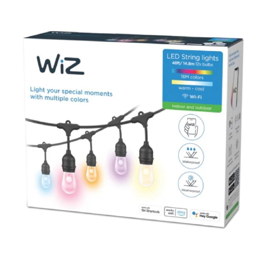 signify wiz catenaria smart wi-fi esterno-rgb 2700-5000-rgb 120lm 55445000