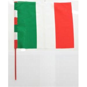 Bandiera mignon 30x25 100% poliestere ponge' tricolore