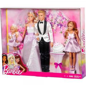 Barbie e ken con damigelle al matrimonio