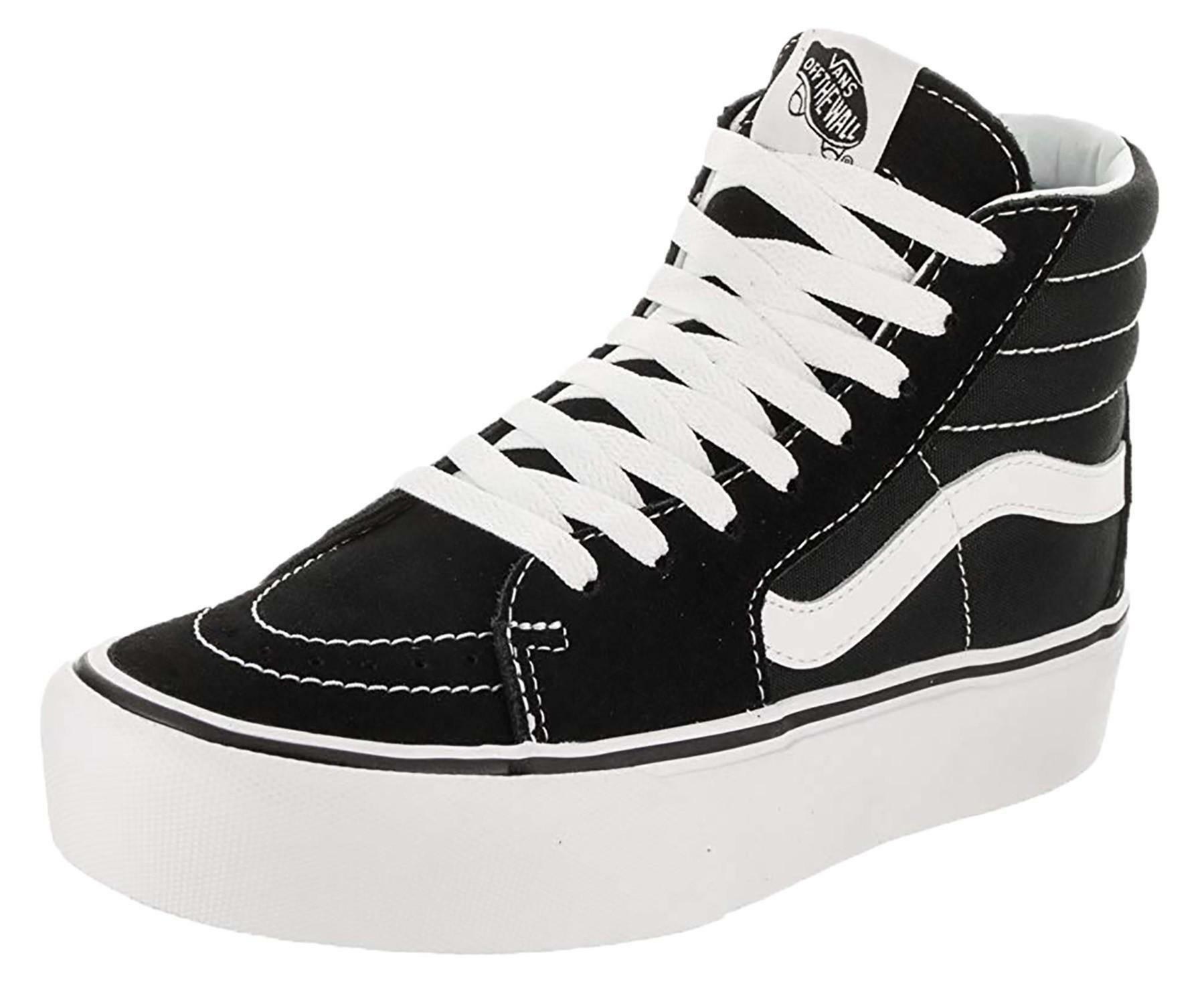 vans platform nere donna