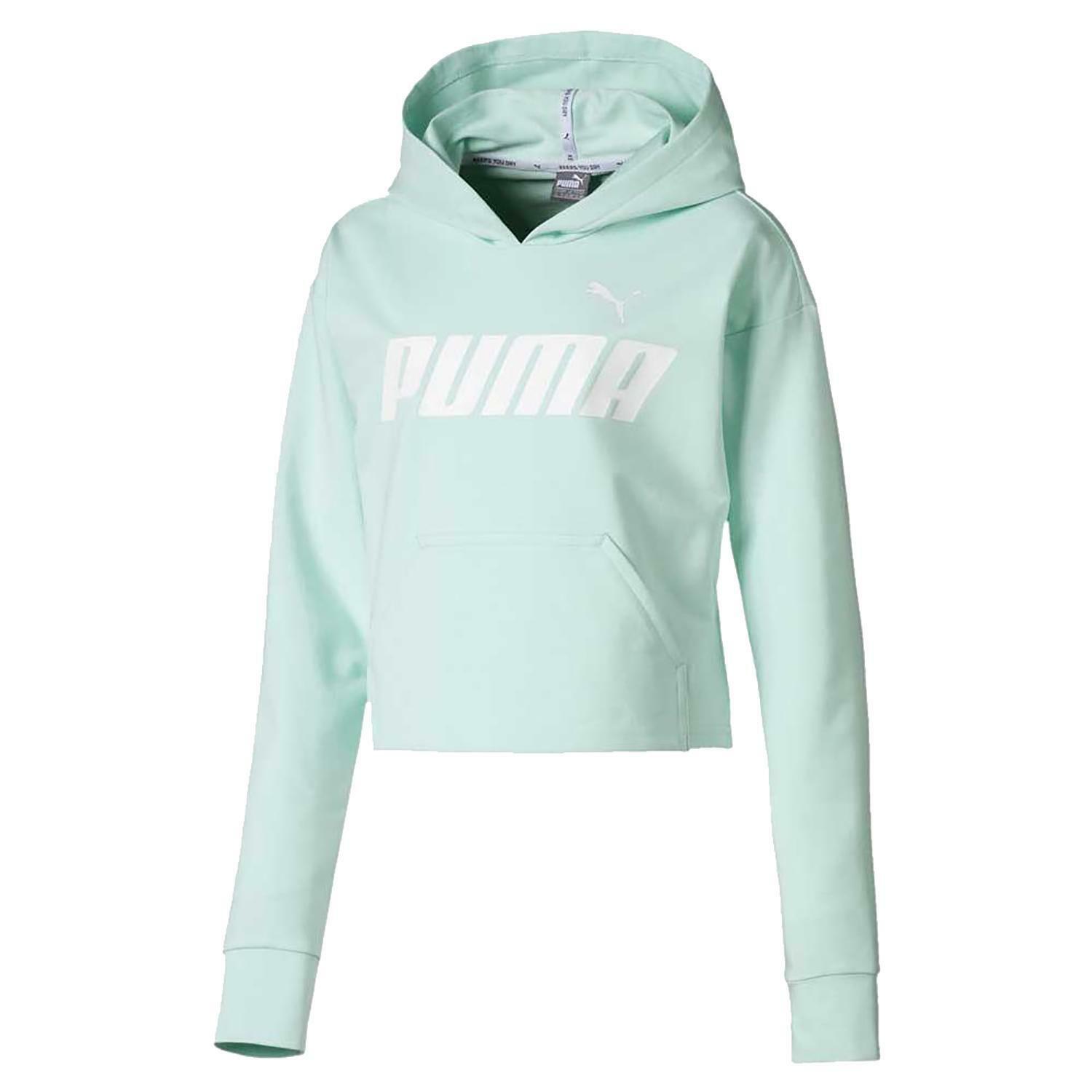 sudadera puma verde militar