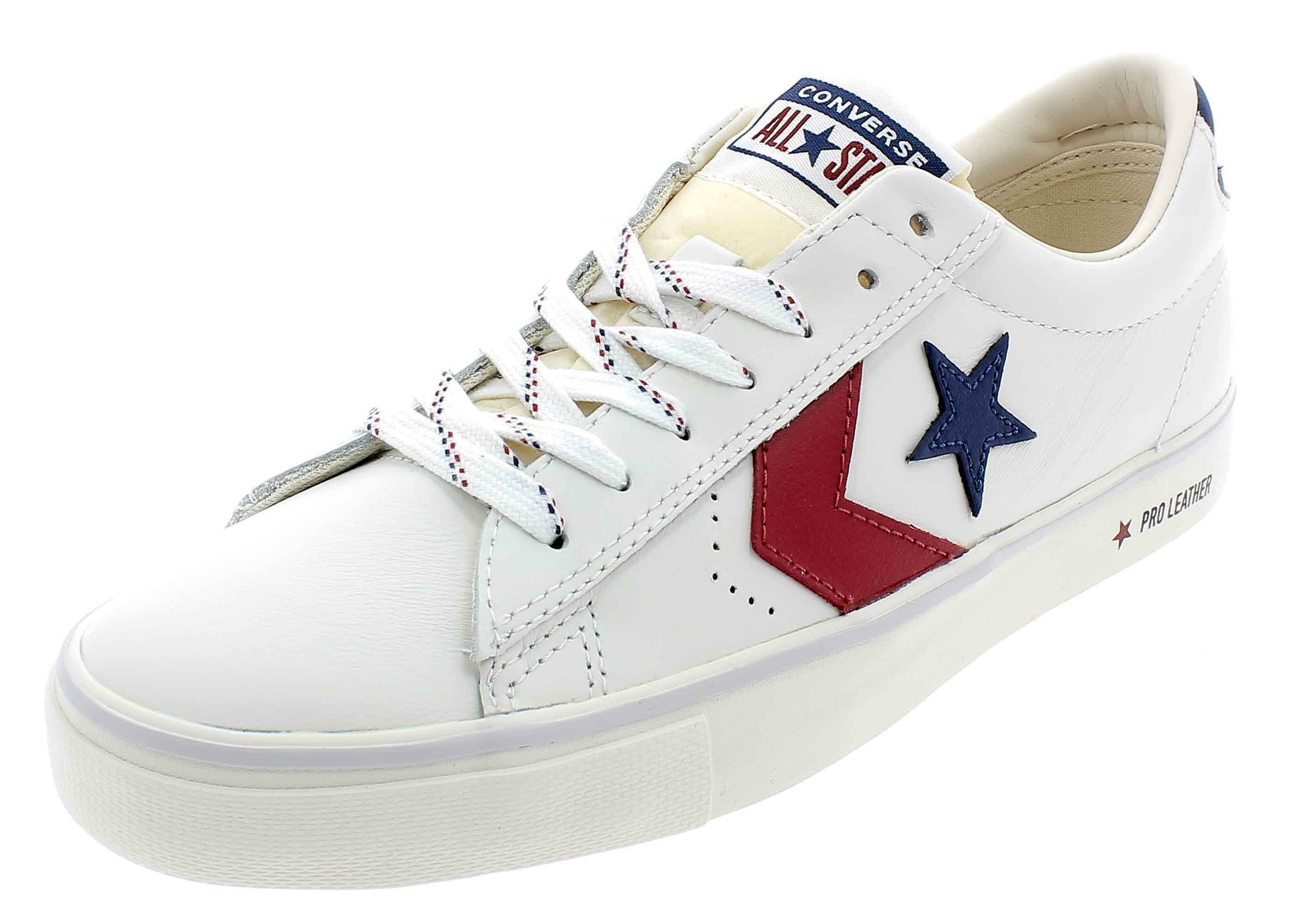 converse pro leather bianche