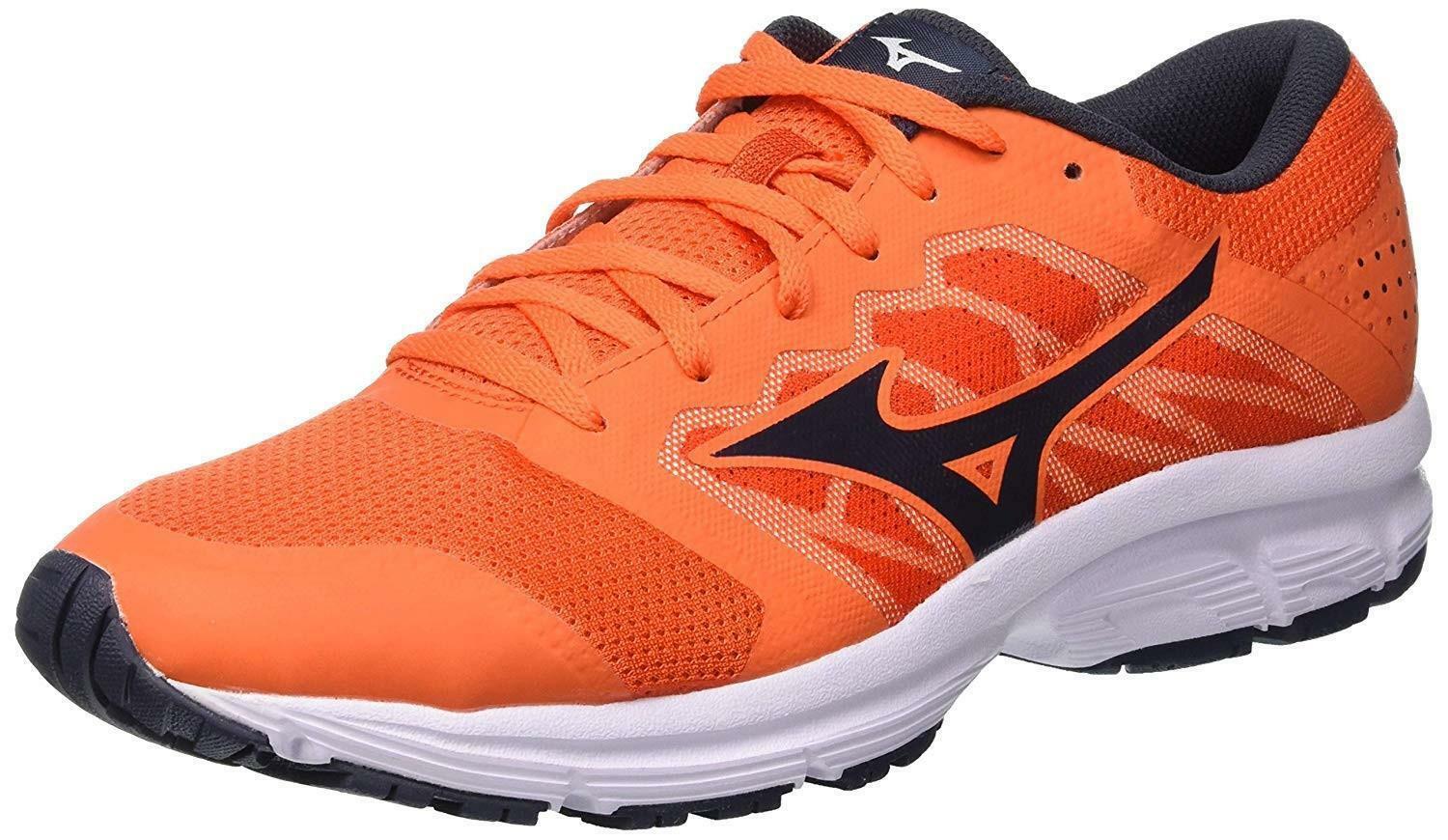 mizuno running arancione
