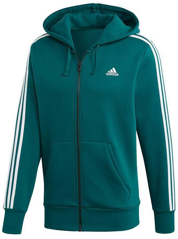 felpa verde adidas uomo