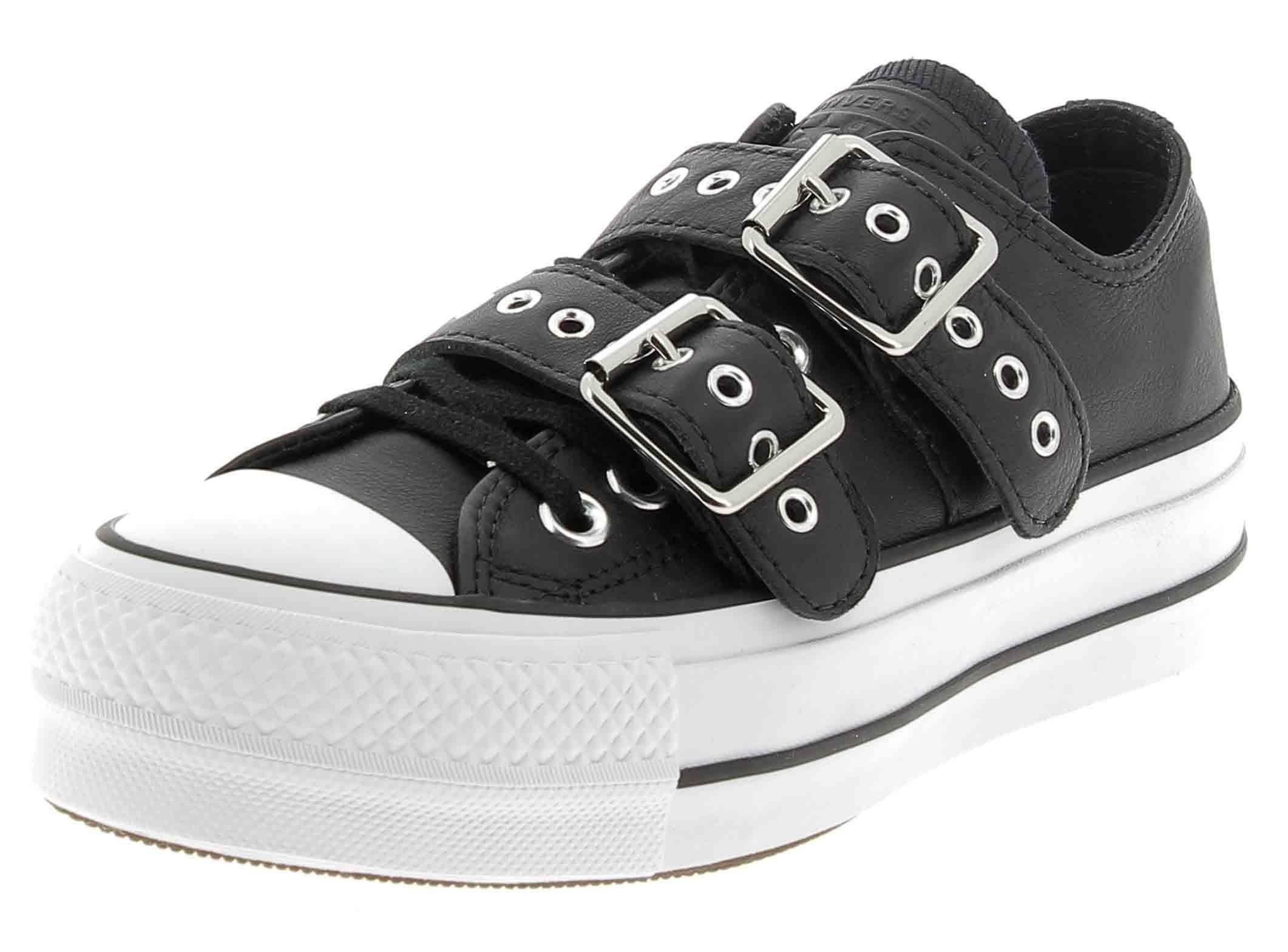 converse nere platform converse nere platform