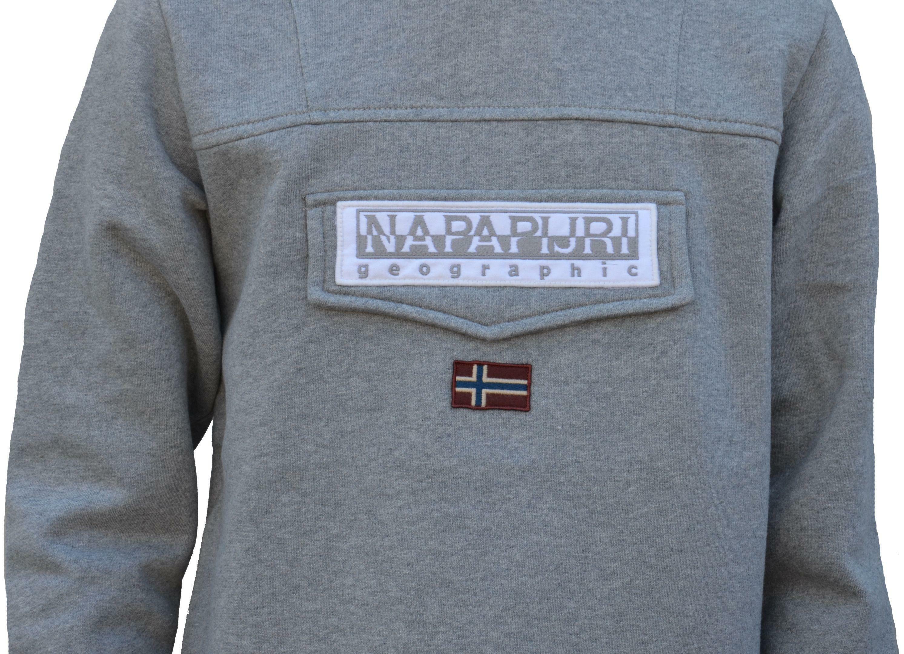 napapijri burgee fleece hoodie junior