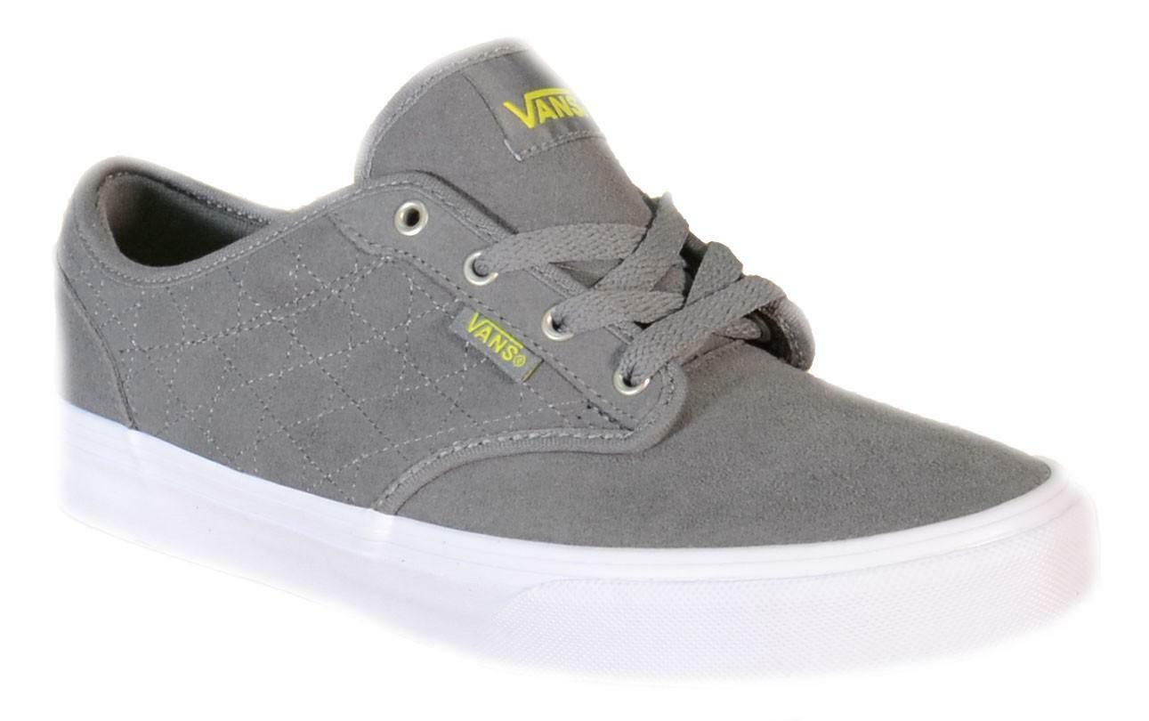 Vans Atwood Zapatillas Deportivas Mujer Piel Gris ZNRGKS | eBay