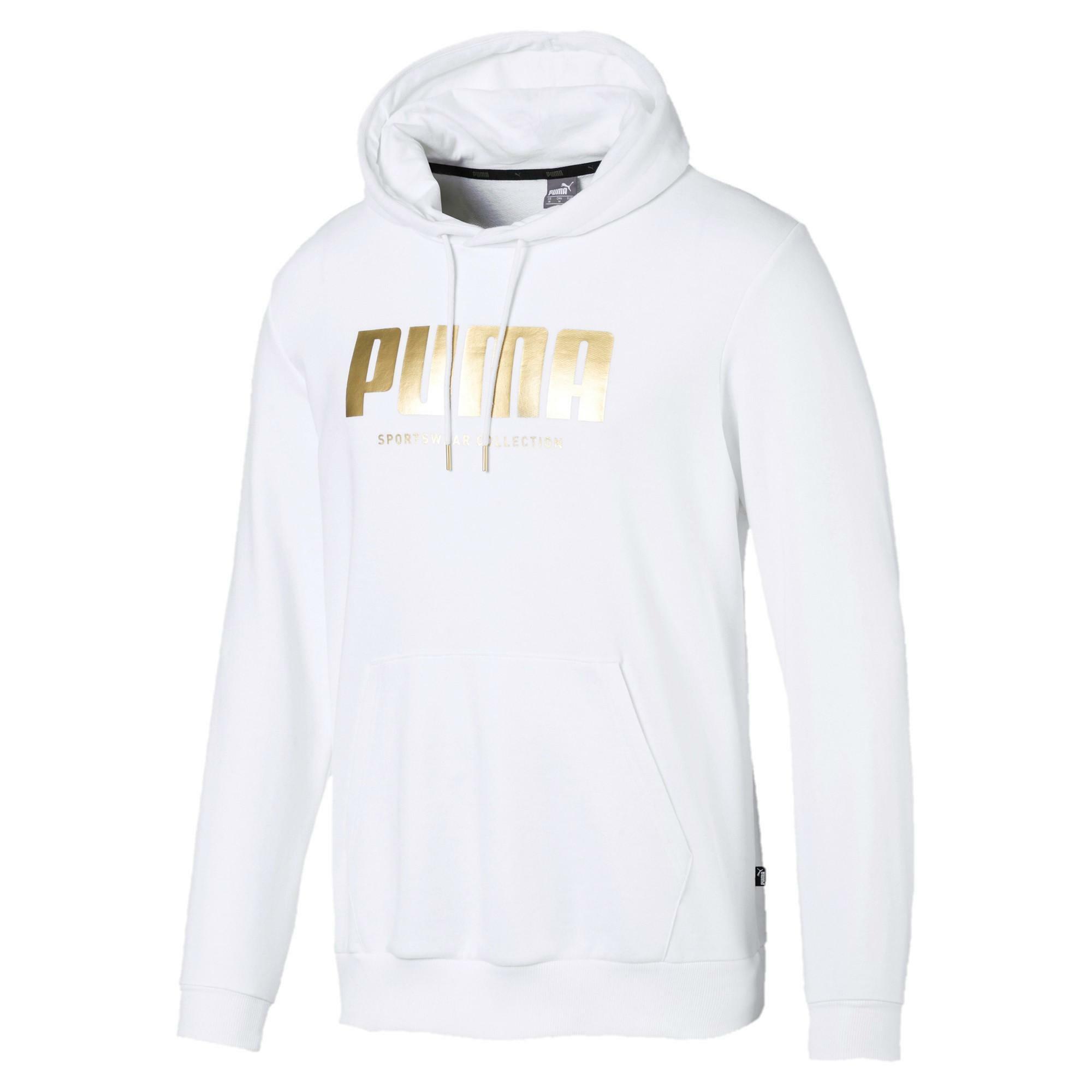 sudadera puma blanca mujer
