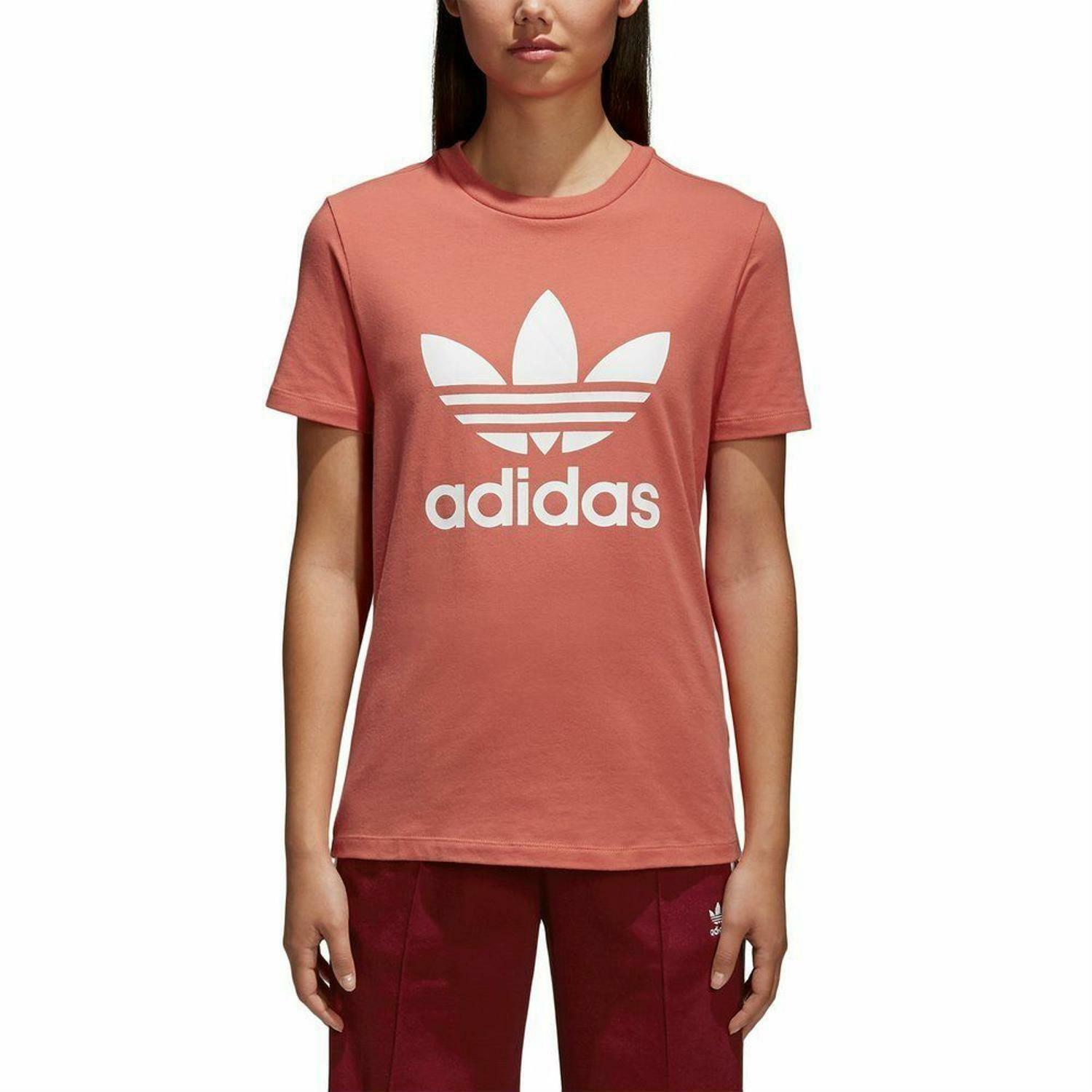 adidas t shirt donna marrone