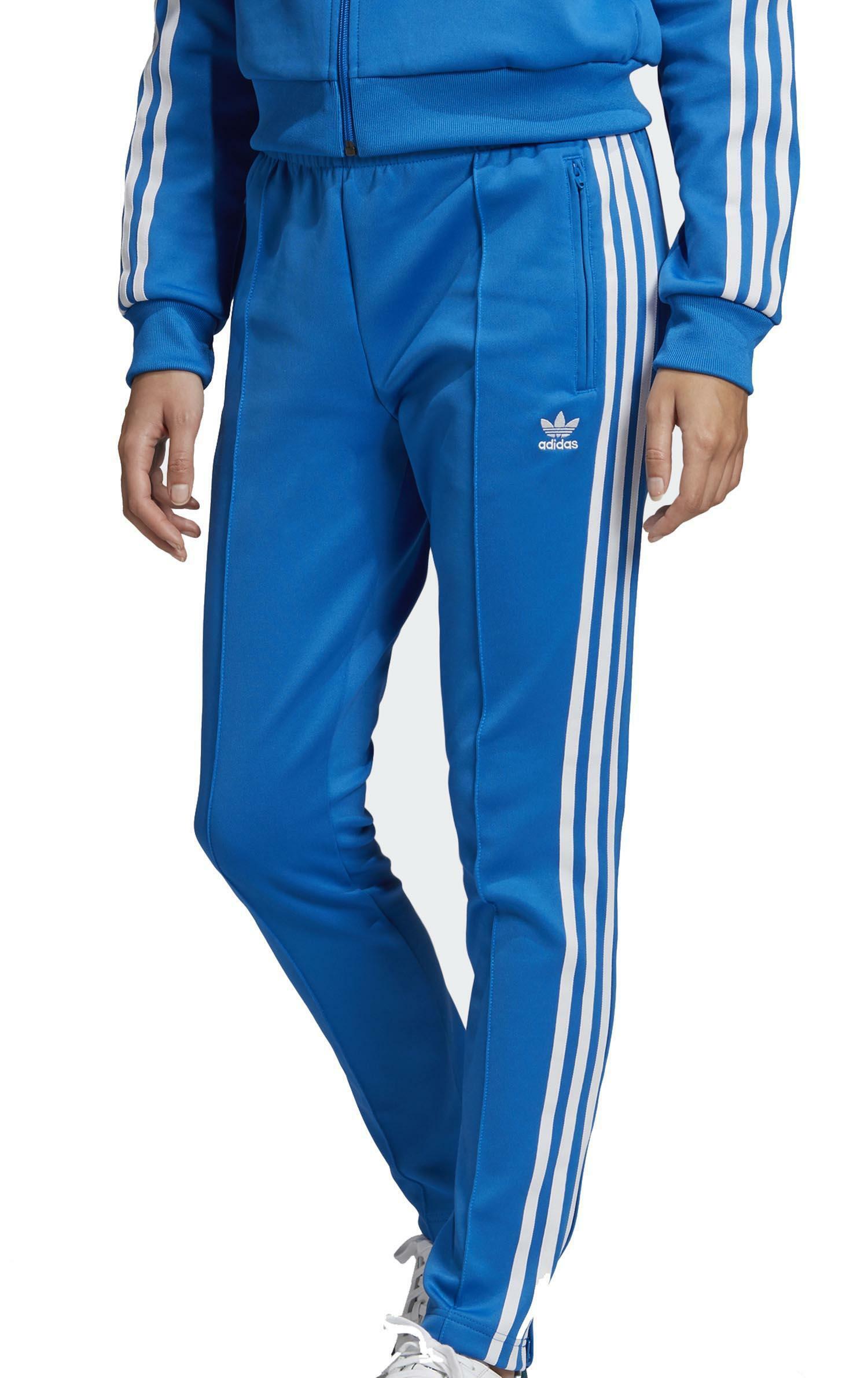 blaue adidas jogginghose damen