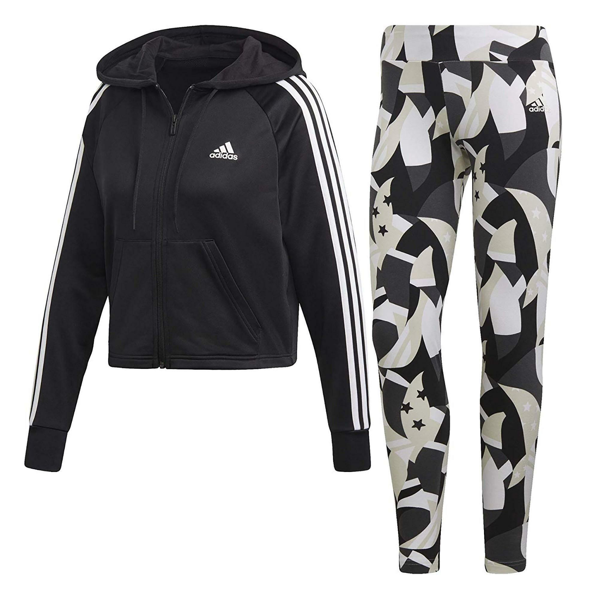adidas felpa e leggins adidas felpa e leggins