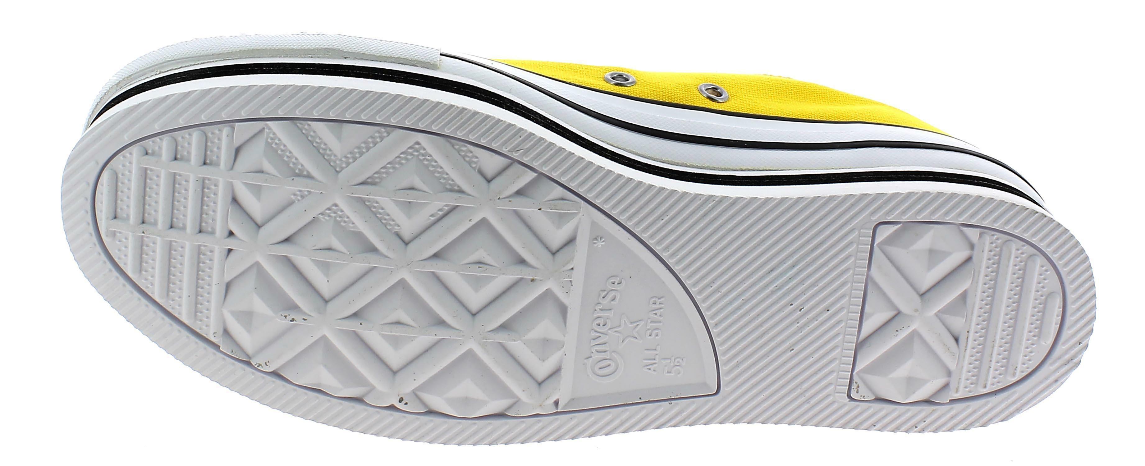 converse gialle platform