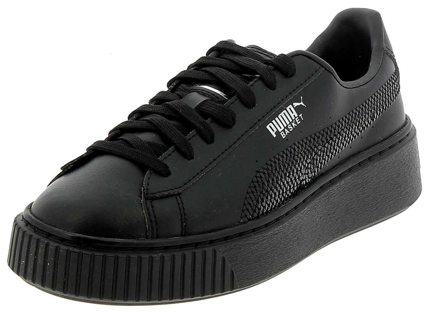 puma platform nere in pelle puma platform nere in pelle