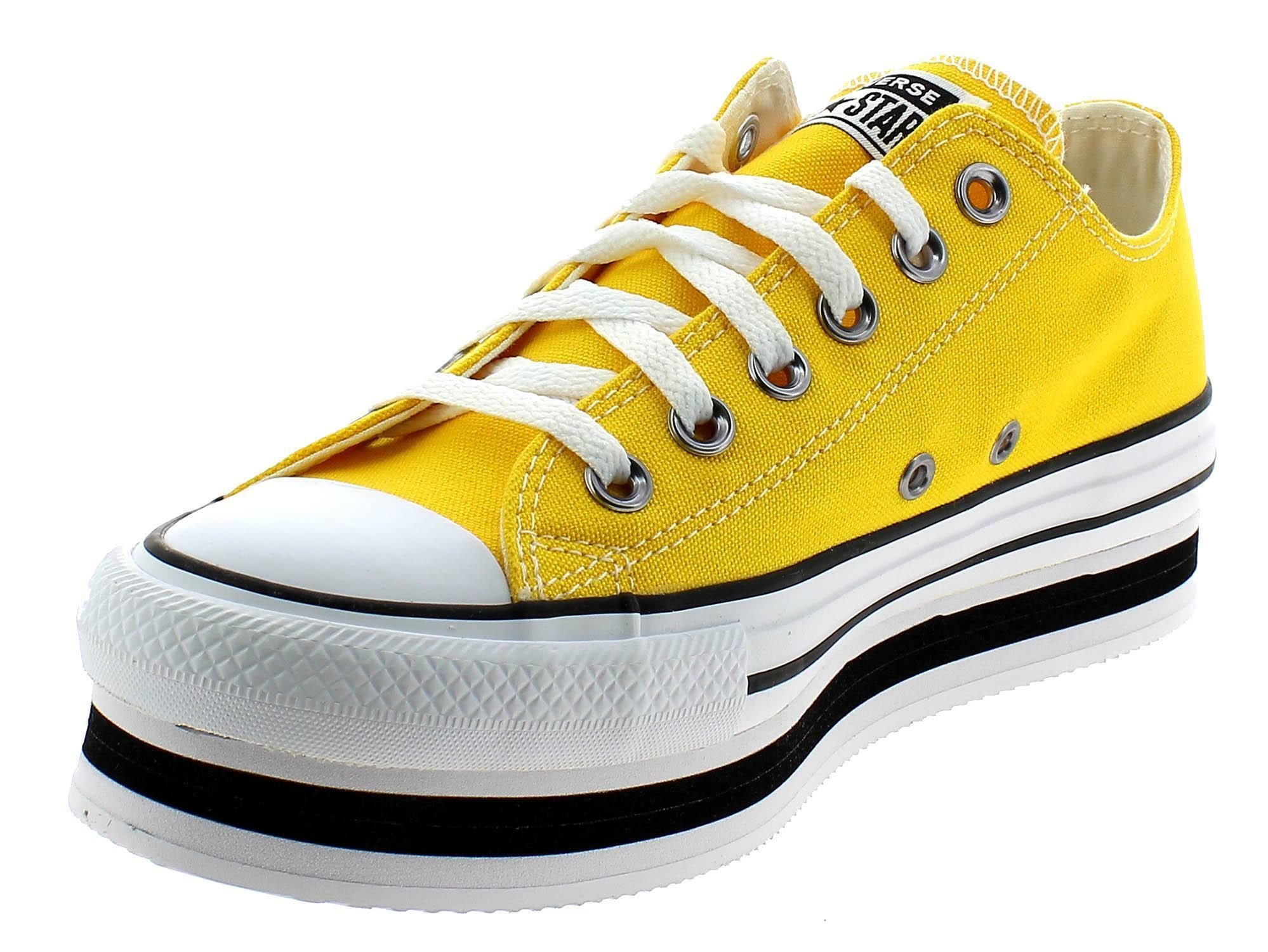 converse platform gialle