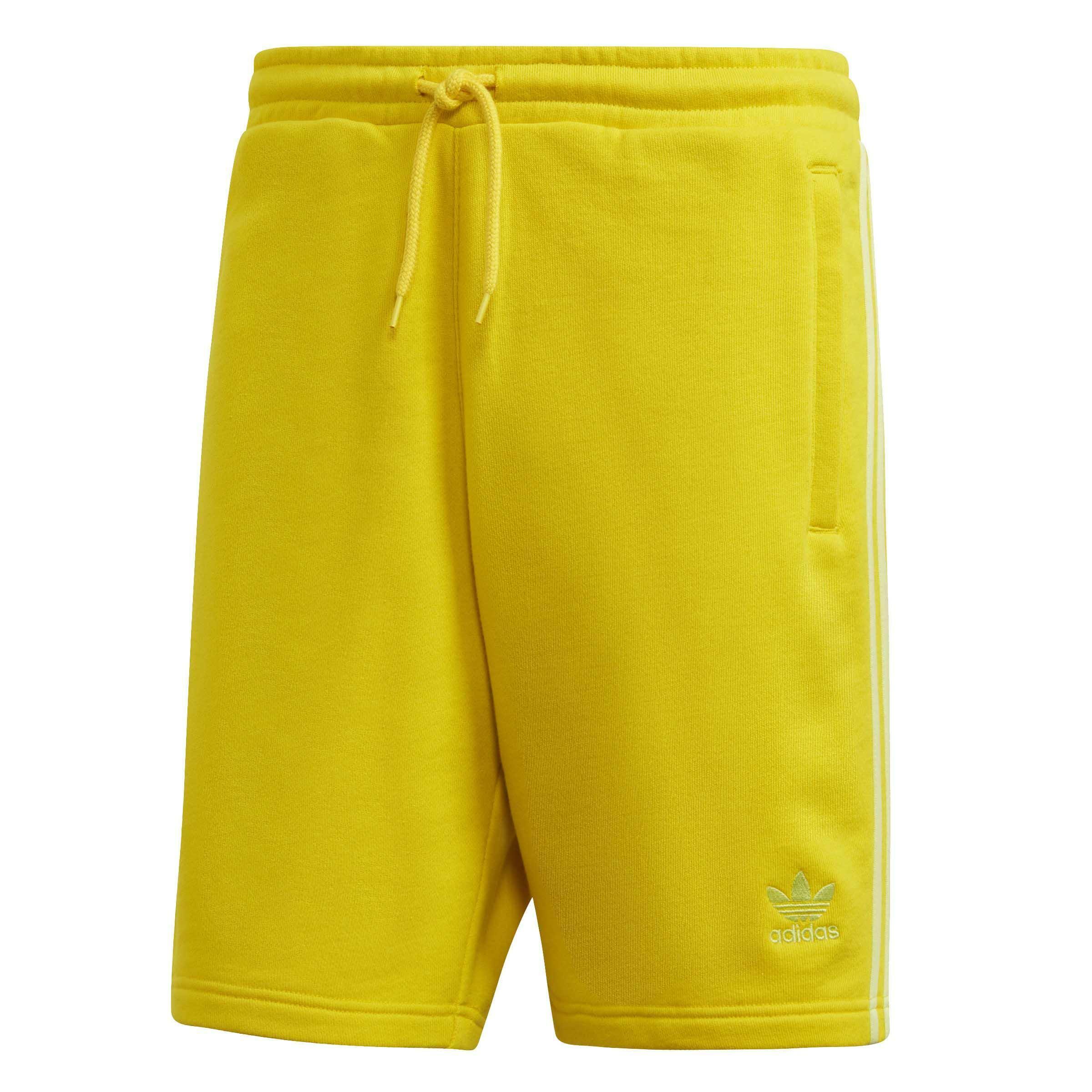 pantaloncini adidas gialli
