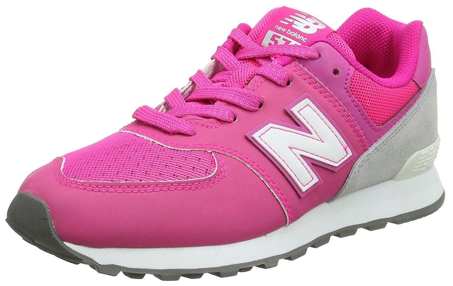 new balance 574 fucsia