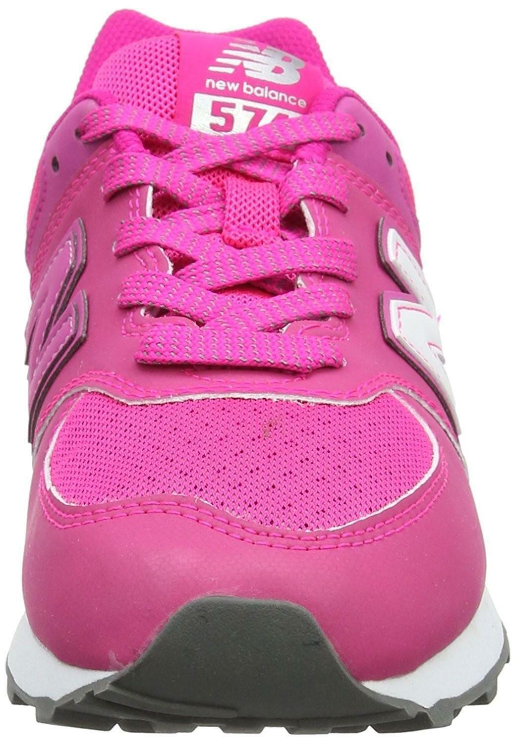 new balance 574 fucsia