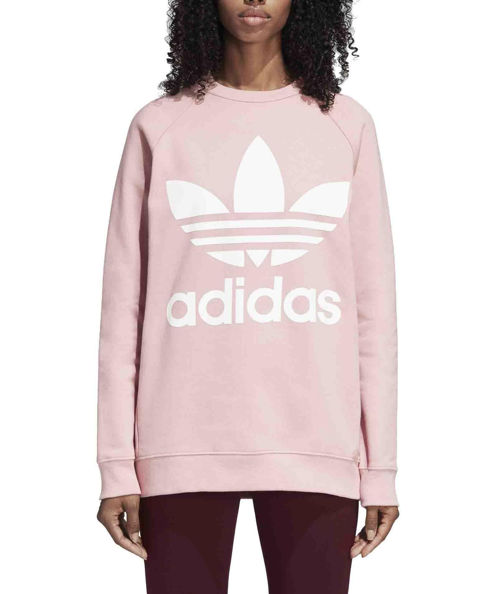 felpa adidas rosa ragazza