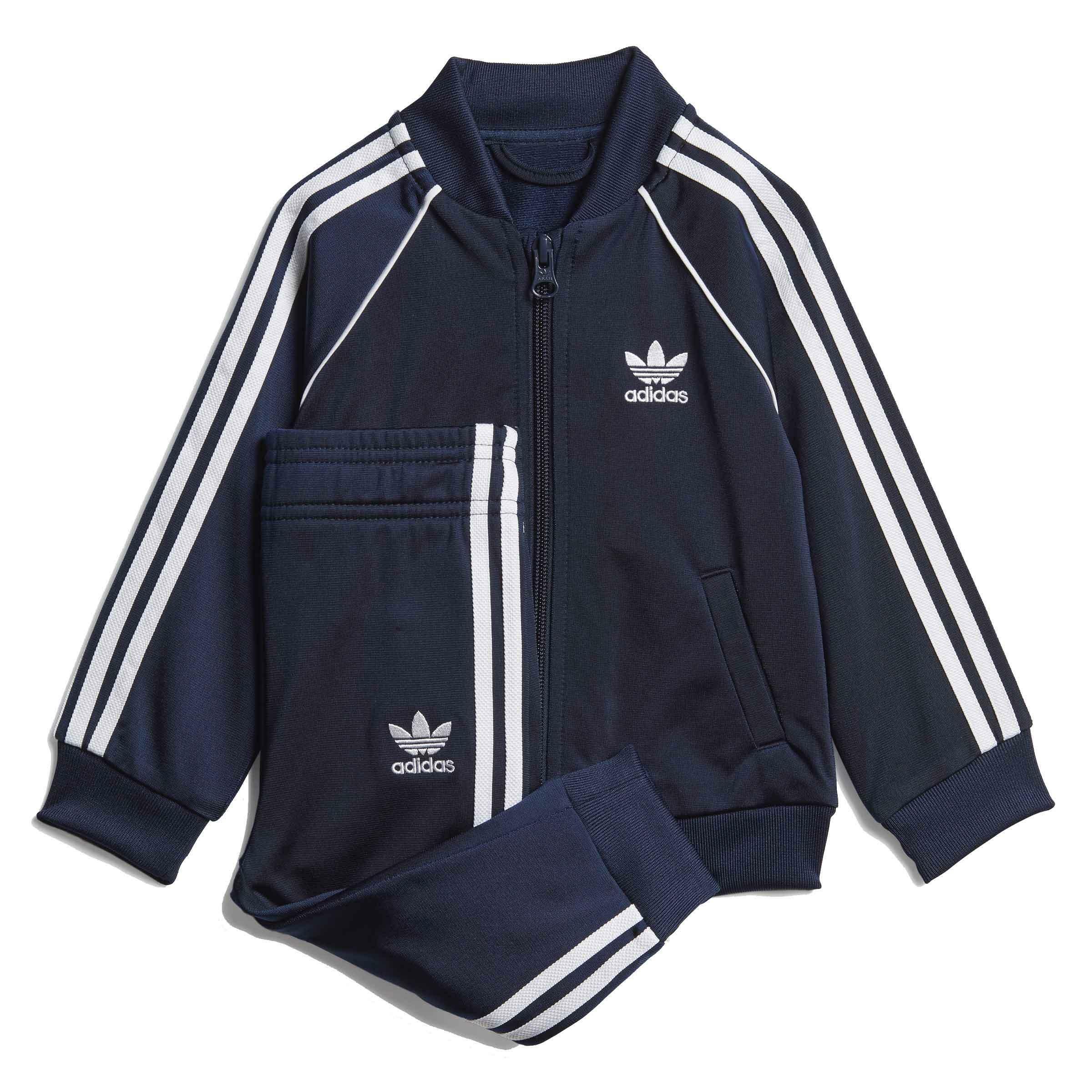 adidas sst tracksuit blue