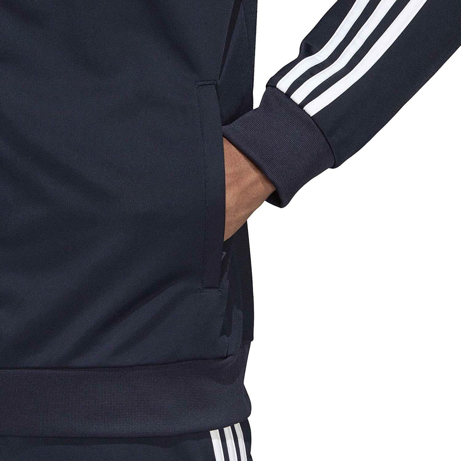 Adidas 3S (DU0445) dunkelblau TRIC TT E Trainingsjacke Adidas 3S (DU0445) dunkelblau TRIC TT E Trainingsjacke