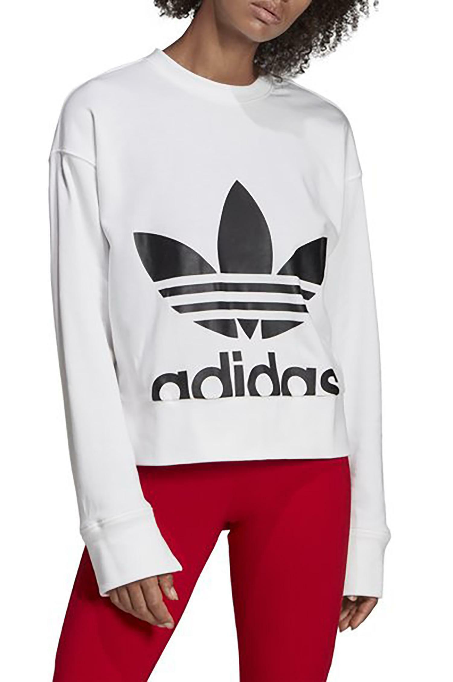 adidas donna felpa girocollo adidas donna felpa girocollo