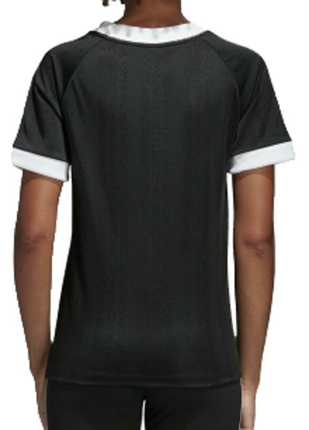 camiseta adidas mujer negra