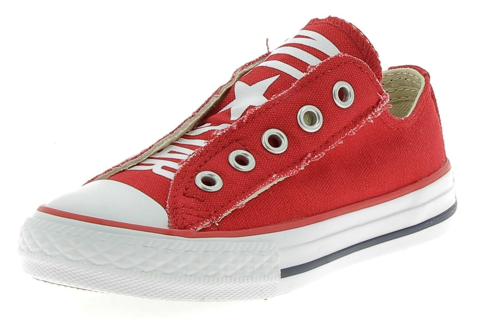 converse rosse bambino