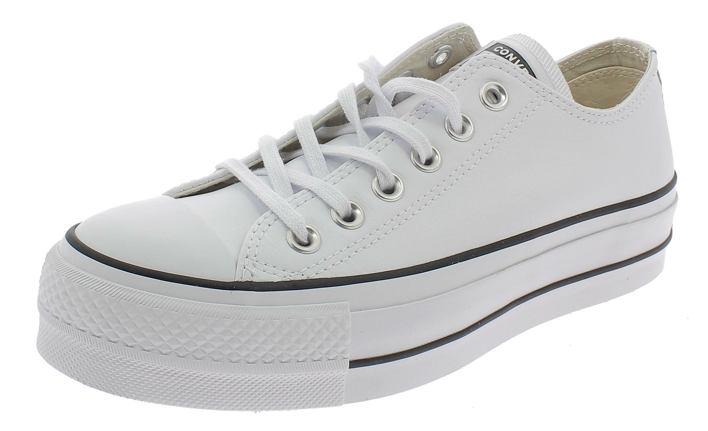 sneakers platform bianche