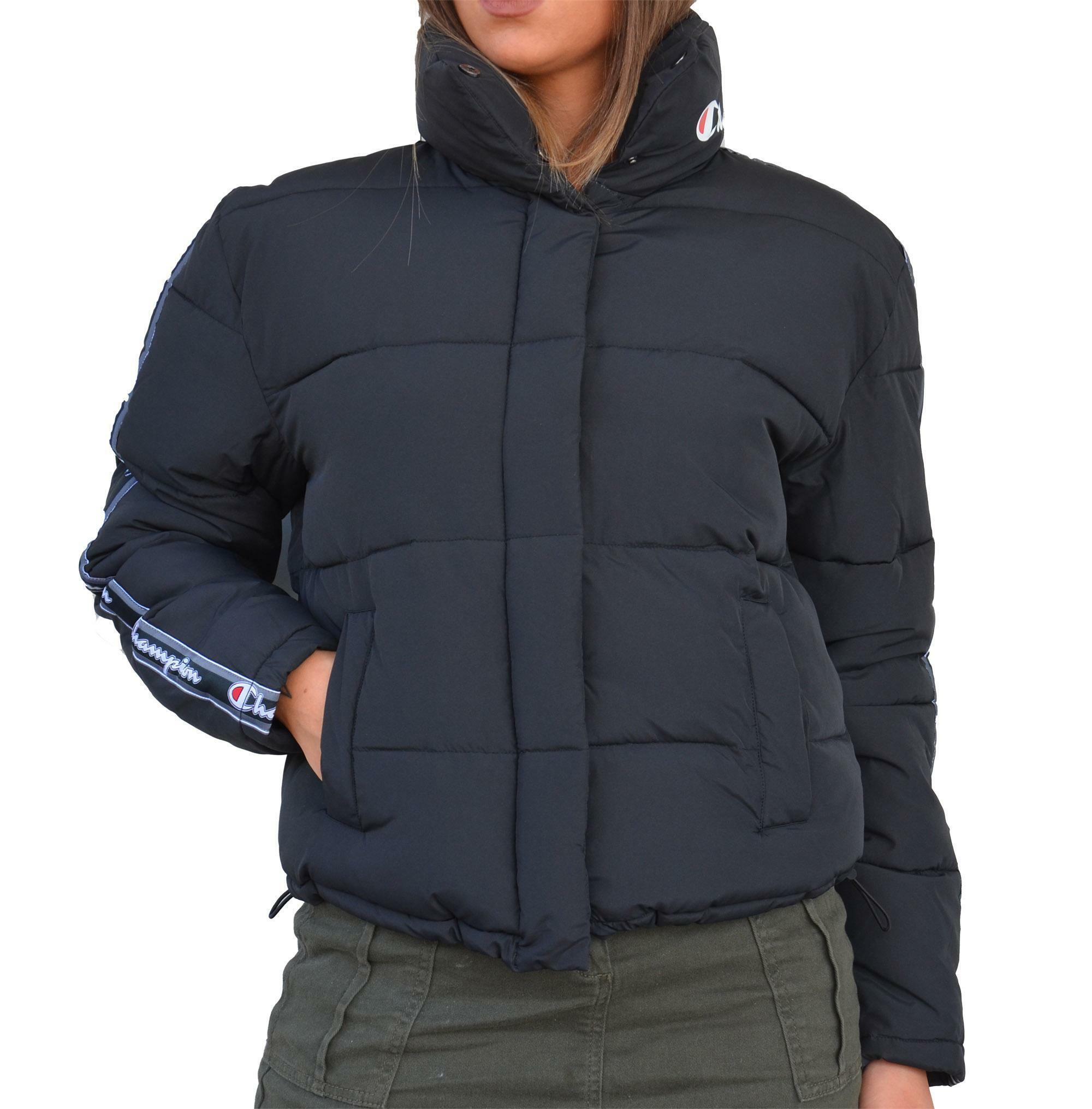 giubbotto champion nero