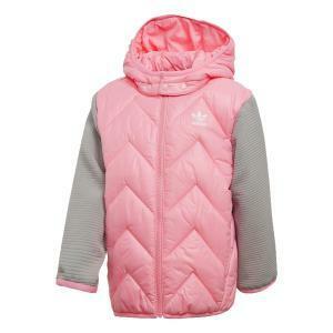 Adidas l trf ms giubbotto bambina rosa dh2469
