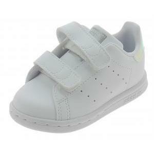 Scarpe sportive adidas stan smith cf i fx7537 bambina bianche