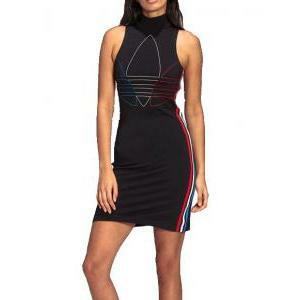 Adidas Adicolor Tricolor Tank Dress Black GN2852 - Compare prices