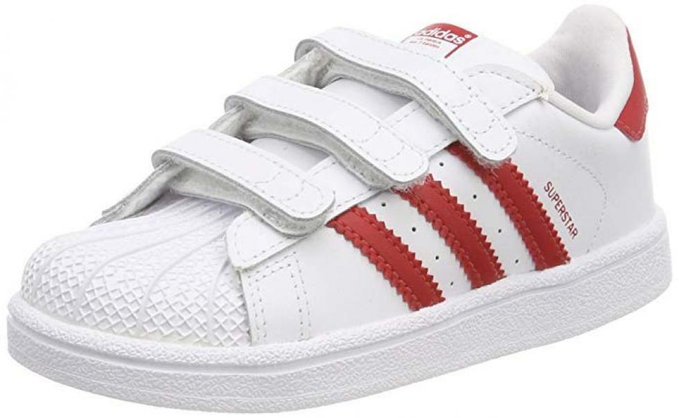 Adidas superstar cf i scarpe sportive bambino bianco cg6639